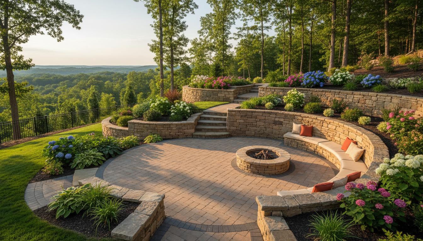 Custom Fire Pits in East Tennessee by Morales Outdoor Living in Knoxville and East Tennessee