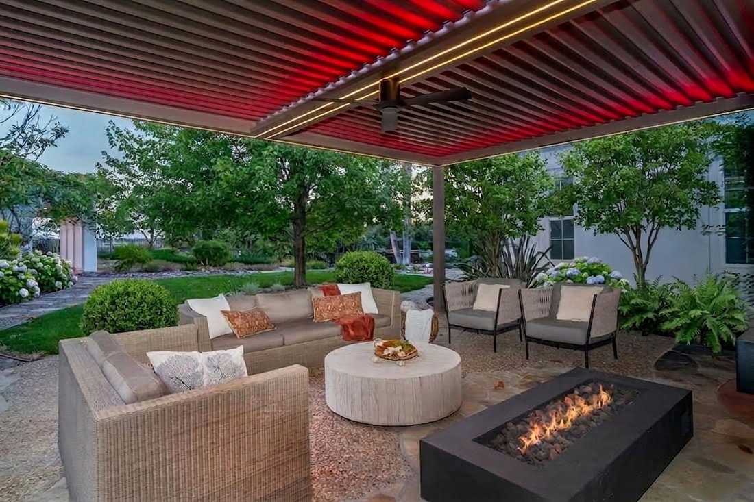 Outdoor Elements Integrated, Post & Recessed Lighting