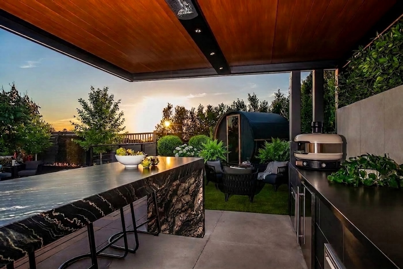Outdoor Elements Serenity aluminum pergola system