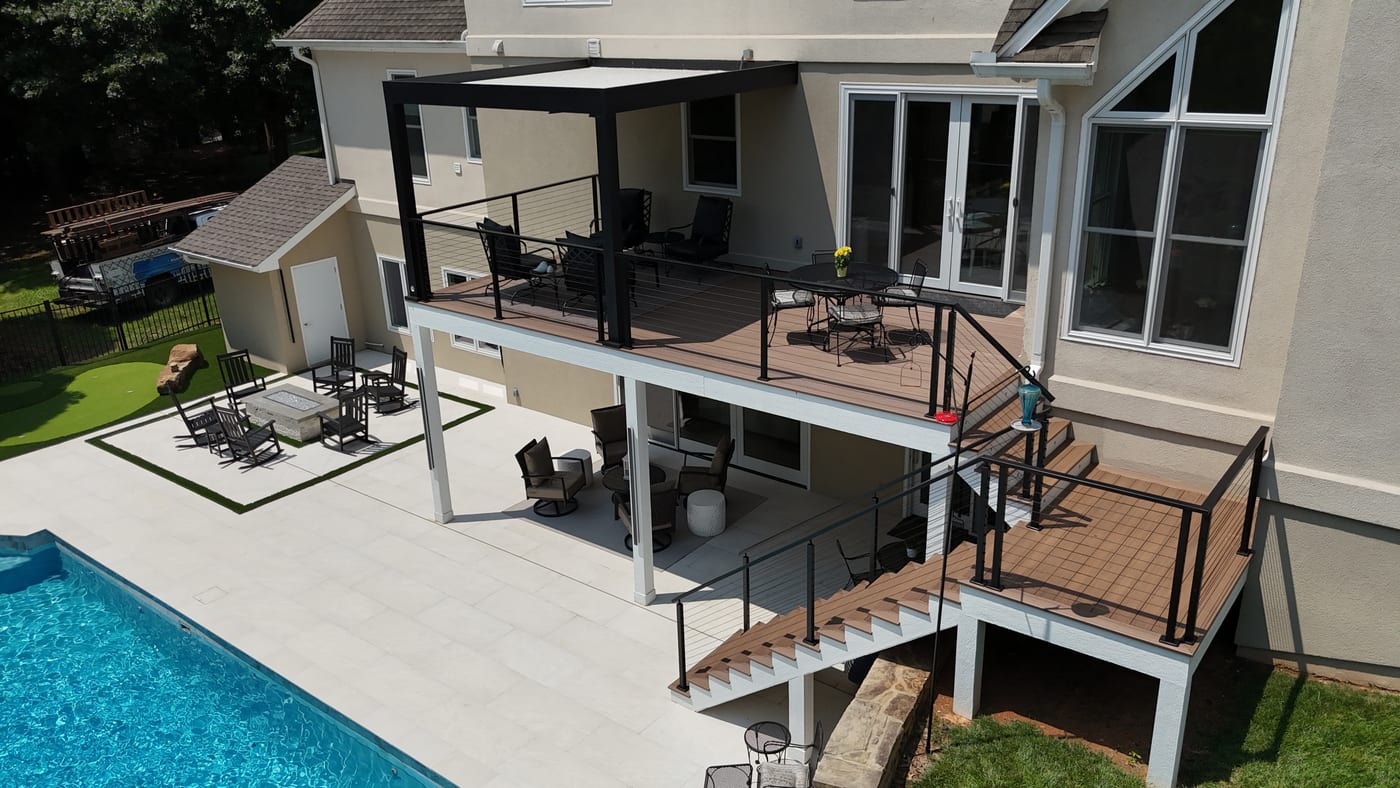 Elevated in Kensington, Composite Deck, Porcelain, Fire Pit & Putting Green in Knoxville, TN - photo 1
