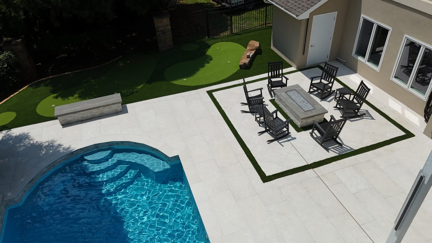 Elevated in Kensington, Composite Deck, Porcelain, Fire Pit & Putting Green in Knoxville, TN - photo 4