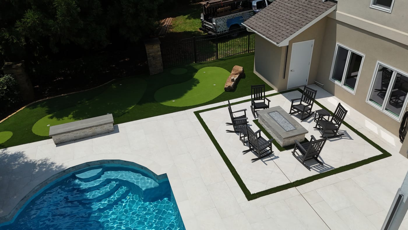 Elevated in Kensington, Composite Deck, Porcelain, Fire Pit & Putting Green in Knoxville, TN - photo 5