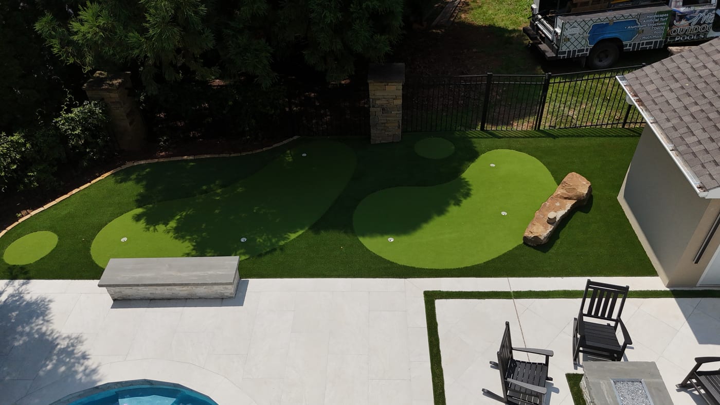 Elevated in Kensington, Composite Deck, Porcelain, Fire Pit & Putting Green in Knoxville, TN - photo 6