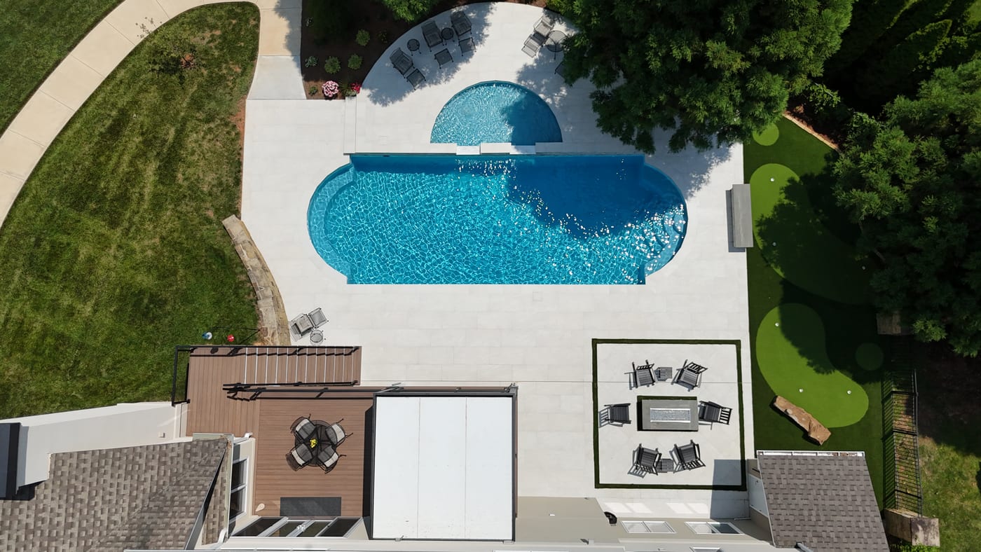 Elevated in Kensington, Composite Deck, Porcelain, Fire Pit & Putting Green in Knoxville, TN - photo 8