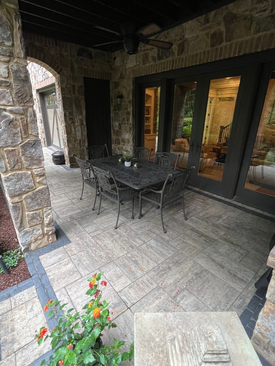 Reborn at Tennessee National, Two-Level Paver Patios, Walls & Lighting in Loudon, TN - photo 3