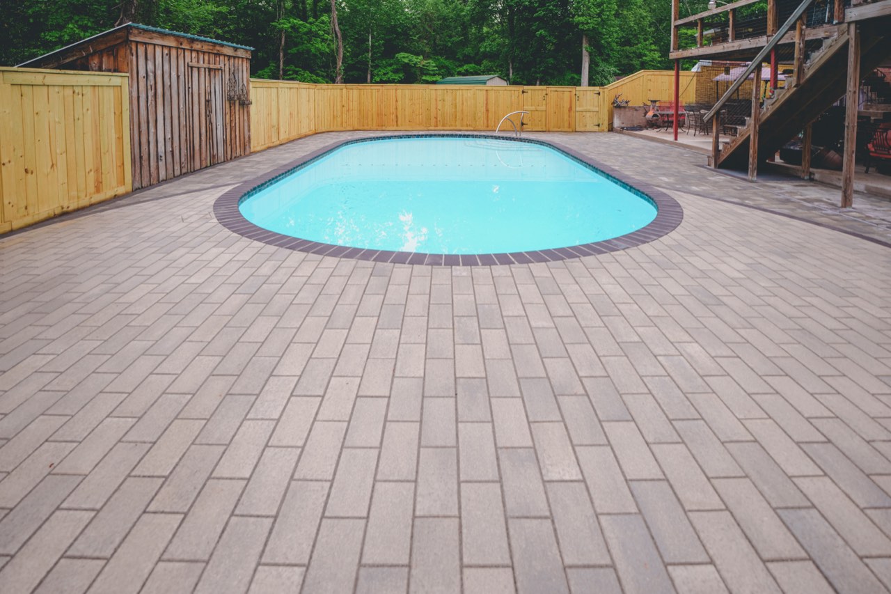 Small Yard, Big Dreams, Pool Deck, Pavers & Fence in Knoxville, TN - photo 3