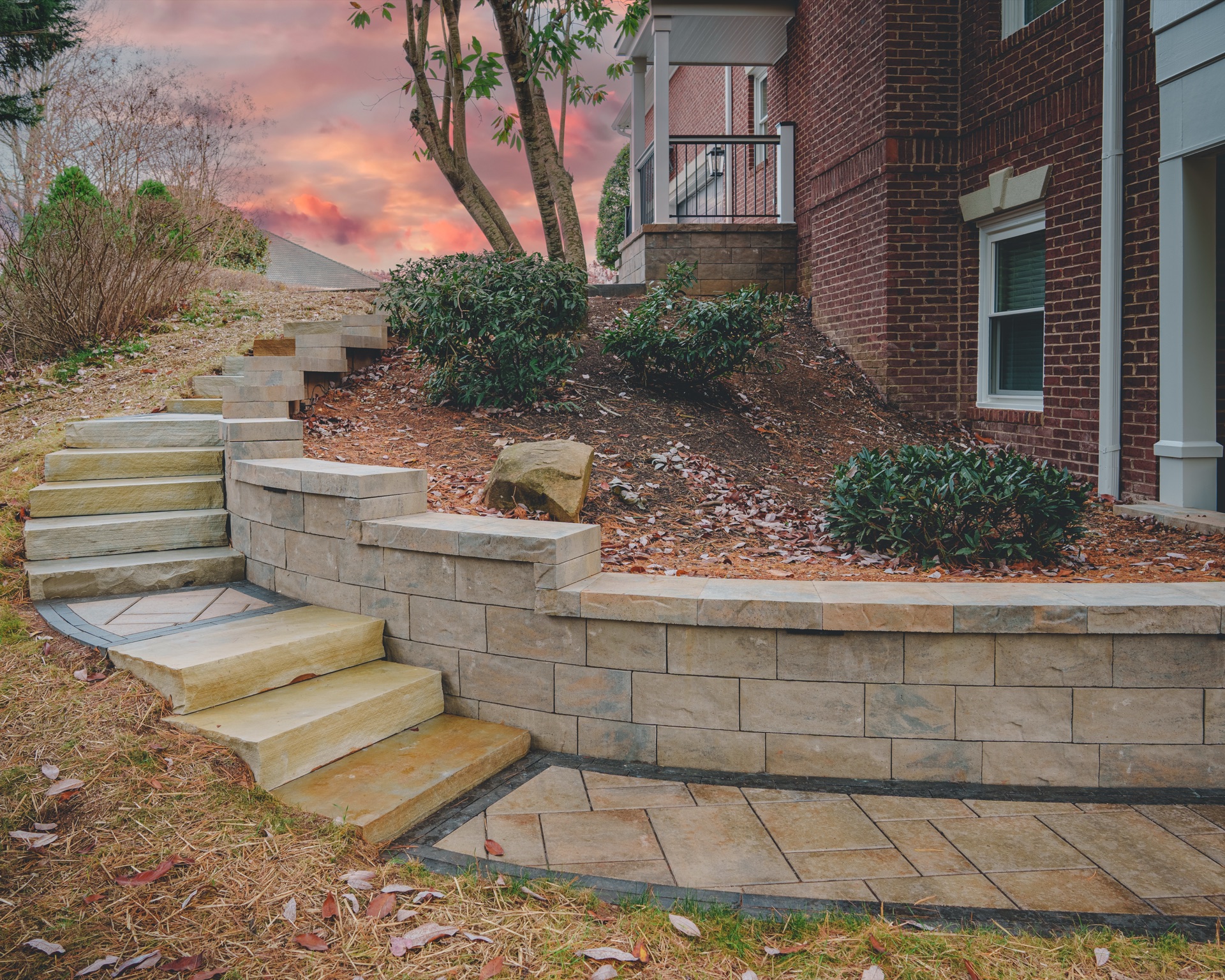 The Checkerboard, Major Hardscape Renovation in East Tennessee - photo 6