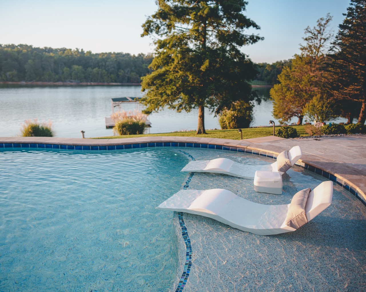 The Jumping Rock, Hardscape on a New Pool in East Tennessee - photo 5